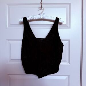 Torrid Black Lace Corset Crop Top